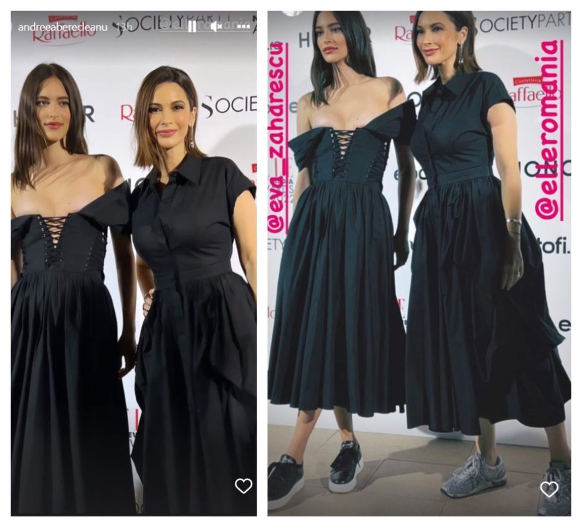 Andreea Berecleanu si fiica ei, Eva