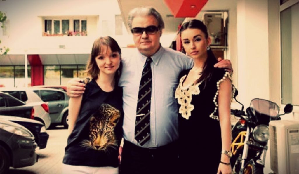 Corneliu Vadim Tudor și fiicele lui