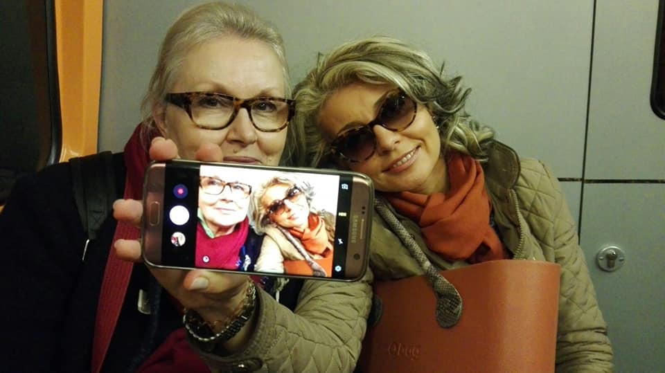 Alexandra Velniciuc, alături de mama ei