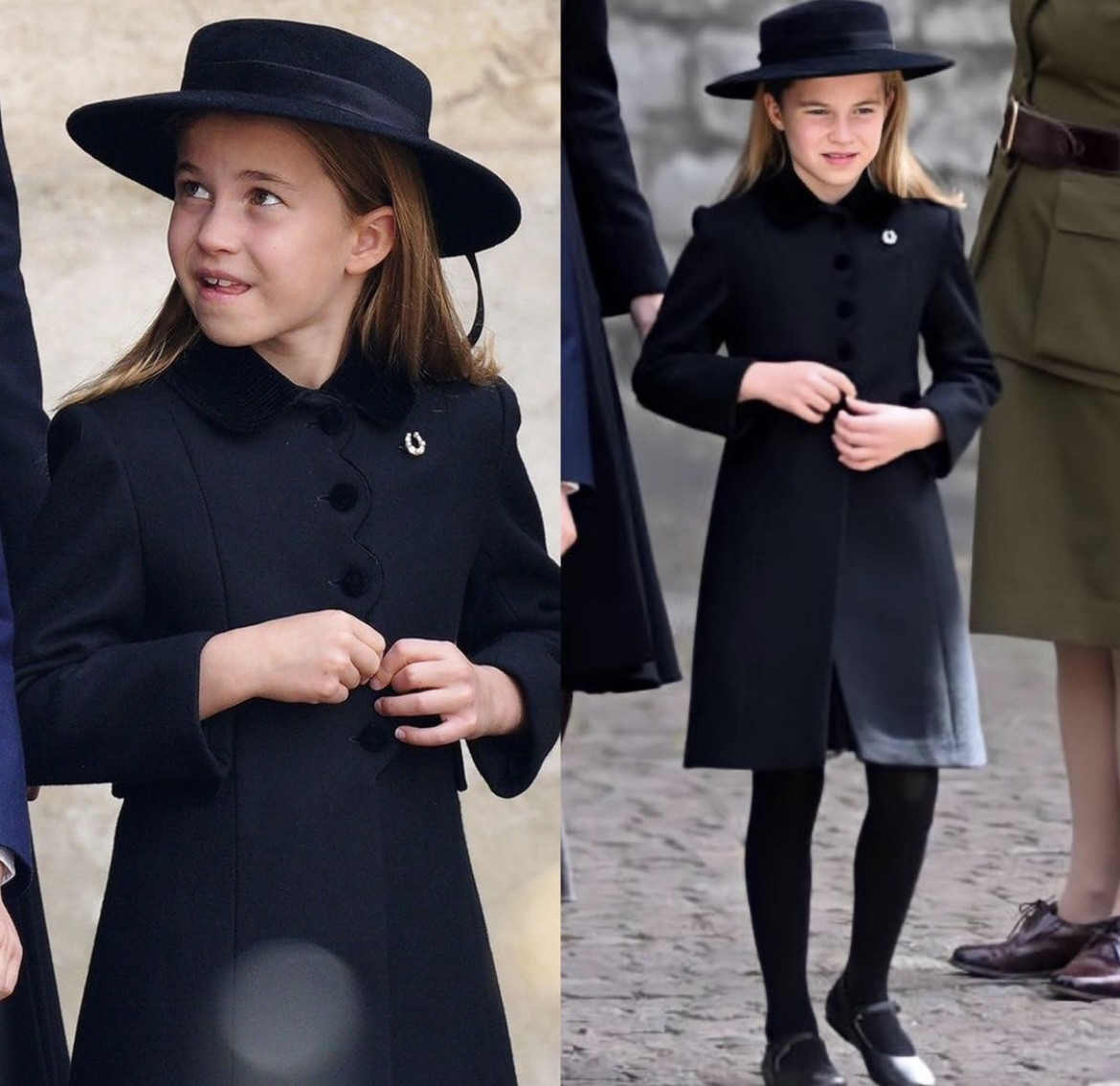 Cum a apărut Prințesa Charlotte la funeralii