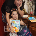 Dan Helciug și fiica sa