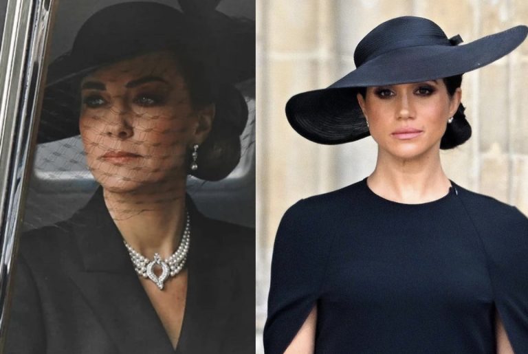 De ce Kate Middleton și Meghan Markle au purtat perle la funeraliile Reginei. Semnificația specială