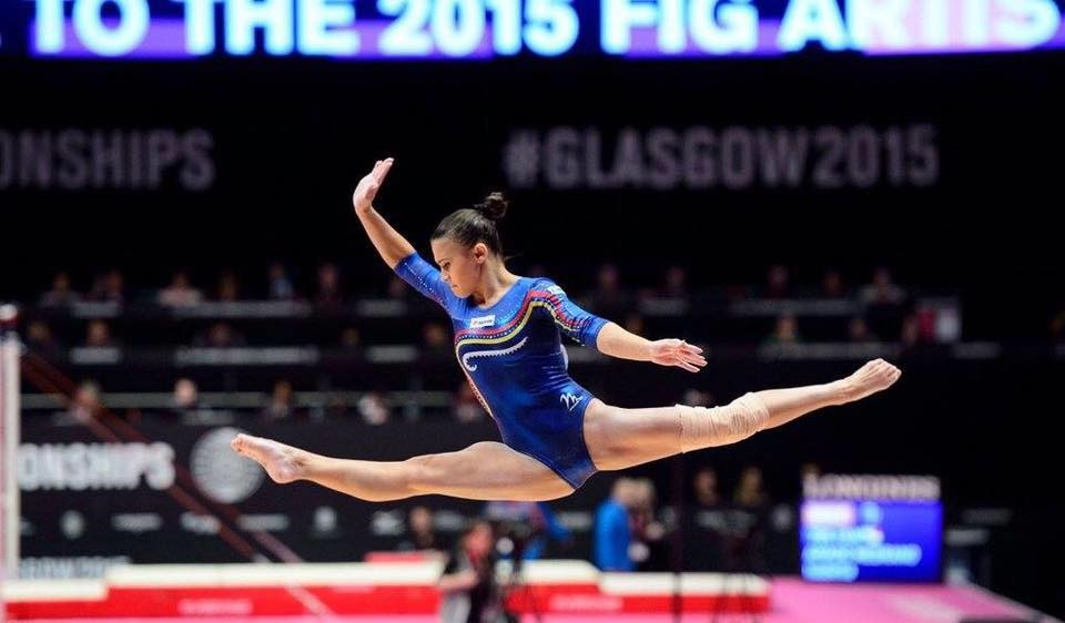 Diana Bulimar, fosta gimnastă de aur a României