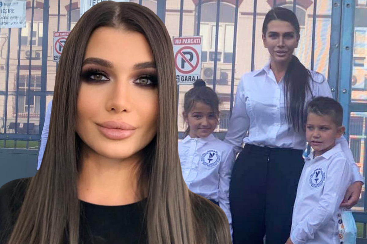 Ținuta purtată de Elena Băsescu, în prima zi de școală