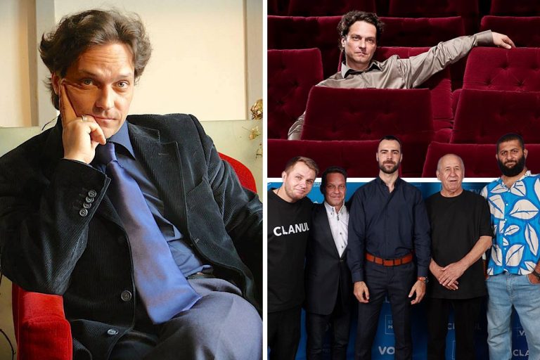 George Ivașcu, despre primul lui rol de mafiot în serialul Clanul: „E o canalie simpatică”. Cum învață textul, în pauze, alături de George Mihăiță VIDEO EXCLUSIV