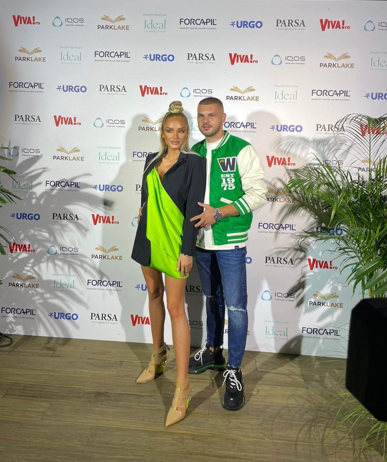 Maria Constantin și iubitul ei, la petrecerea revistei Viva!