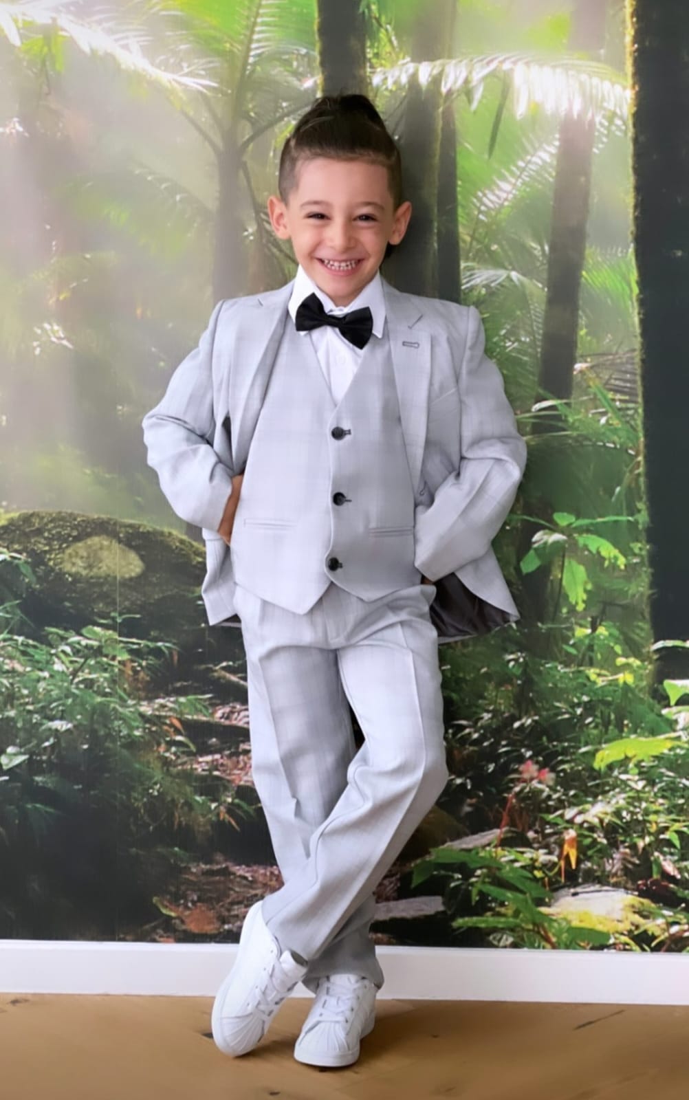 Milan a revenit la grădiniță