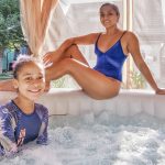 Bella Santiago și fiica ei