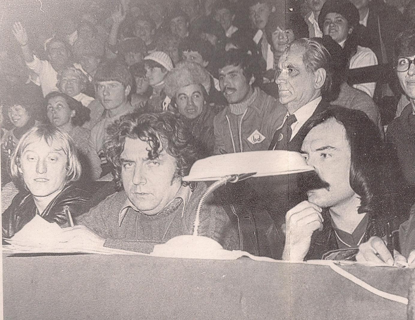 Seicaru și Hrușcă la Cenaclul Flacăra