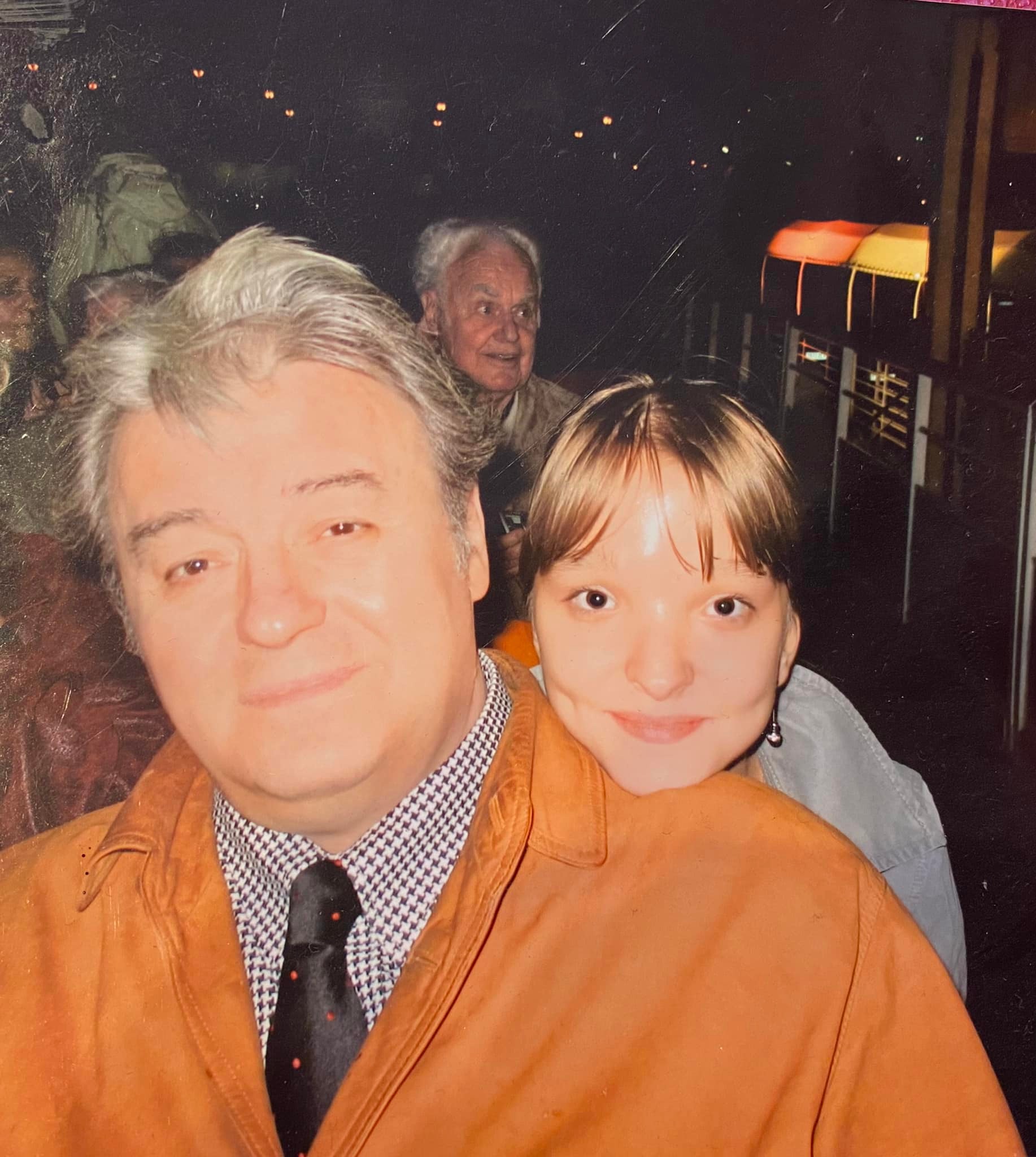 Corneliu Vadim Tudor și fiica lui, Lidia