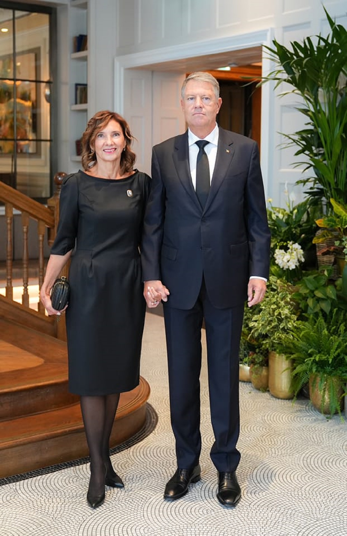 Carmen și Klaus Iohannis la Dineul de la Buckingham