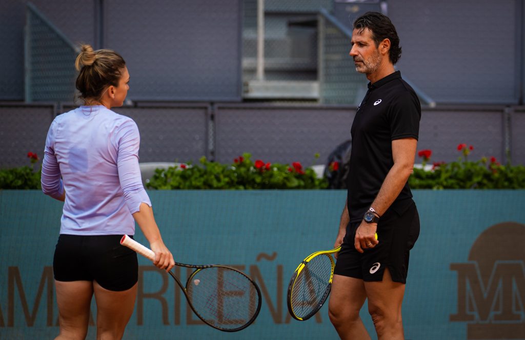 Simona Halep și Patrick Mouratoglou