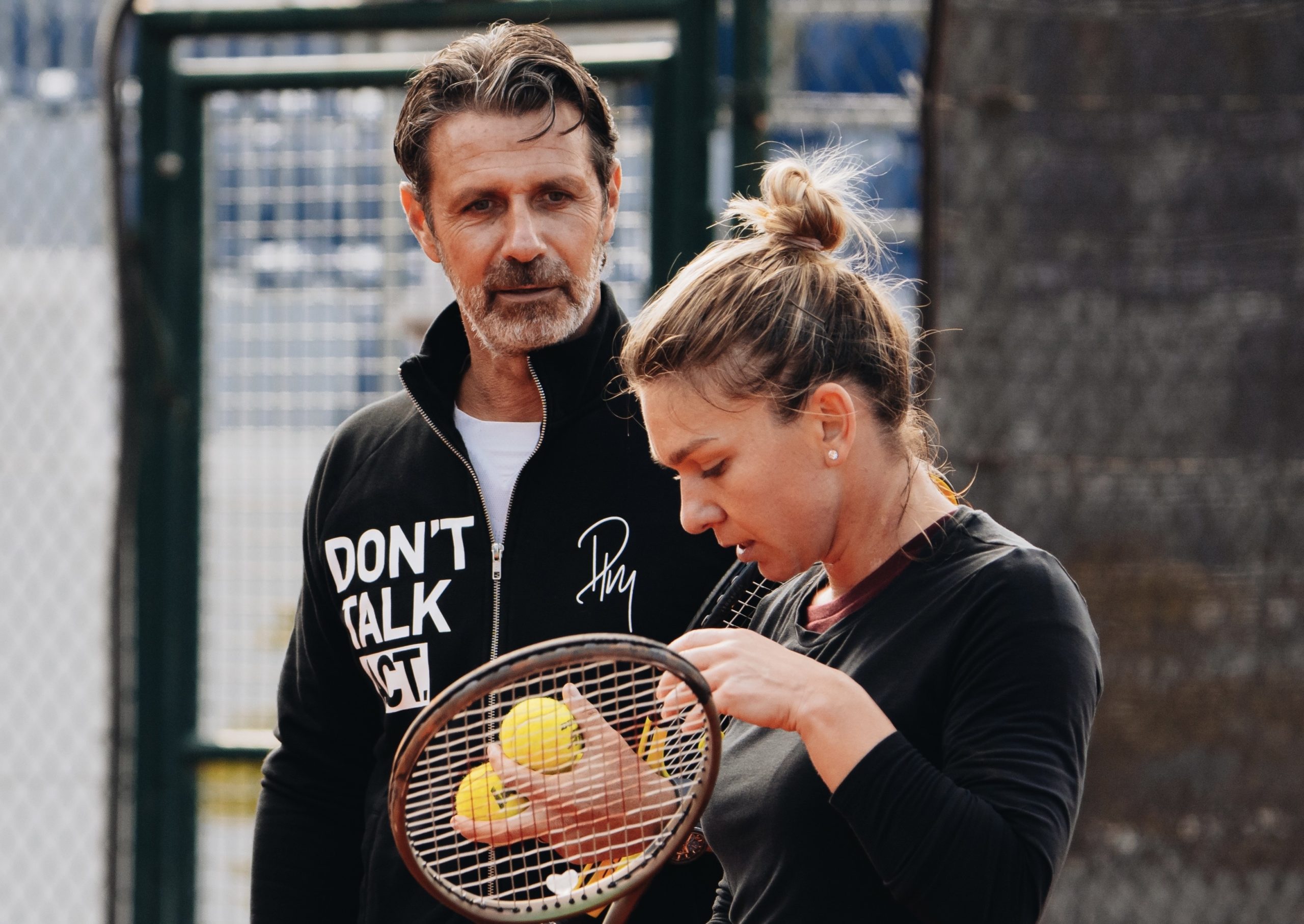 Simona Halep și Patrick Mouratoglou