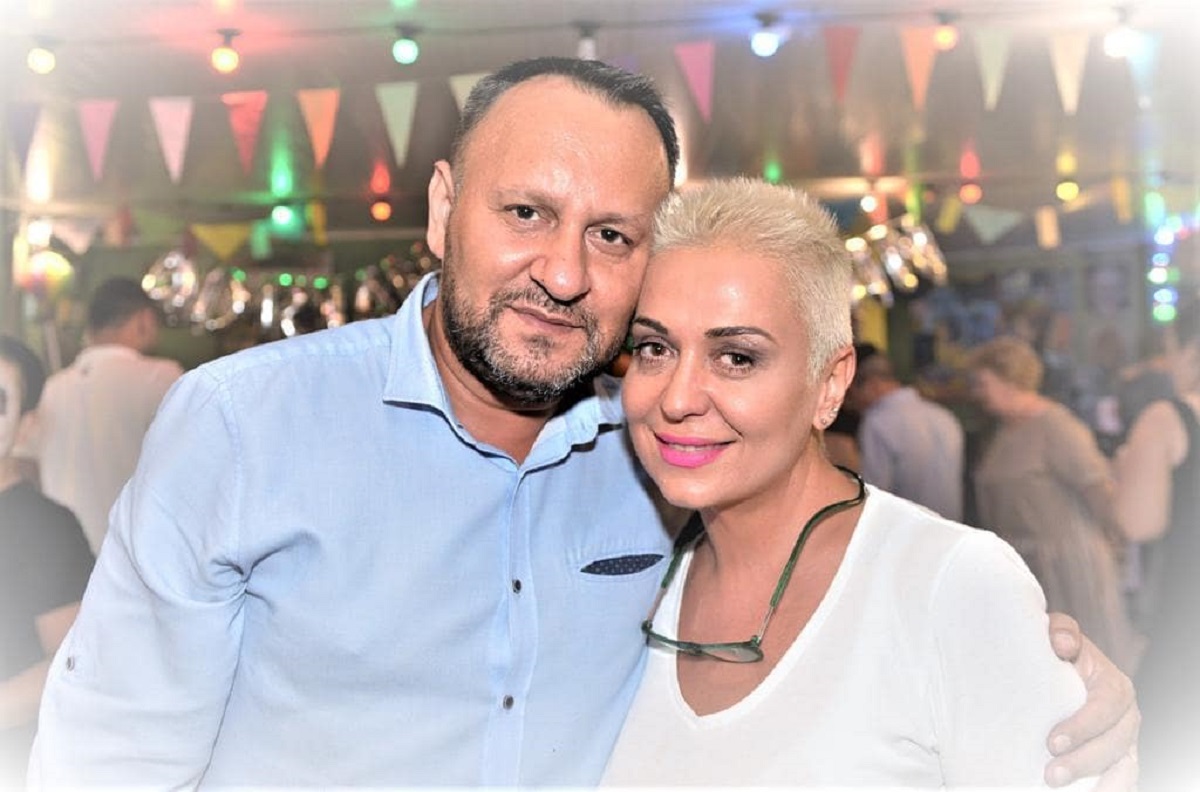 Monica Anghel și soțul ei