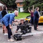 Matei Dima a dat nas în nas cu ursul la filmările pentru „Teambuilding”