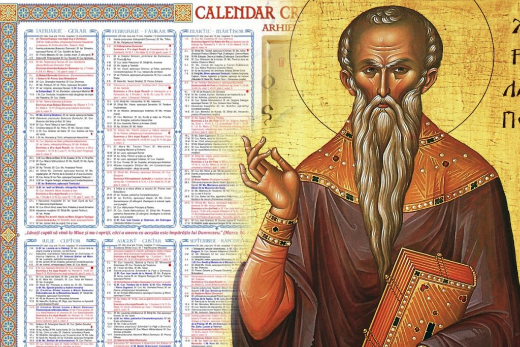 Calendar ortodox noiembrie 2022. Câte sărbători sunt cu cruce roșie