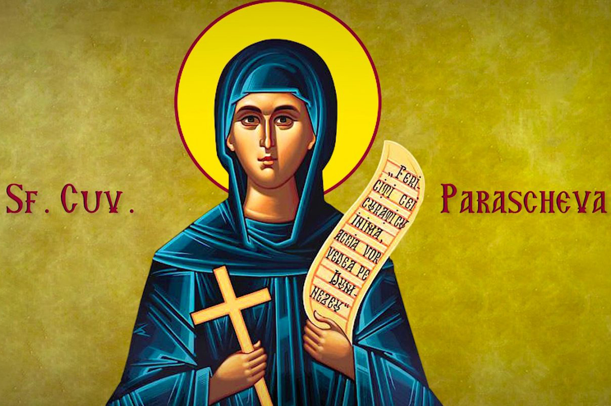 Ce nume se sărbătoresc de Sfânta Parascheva