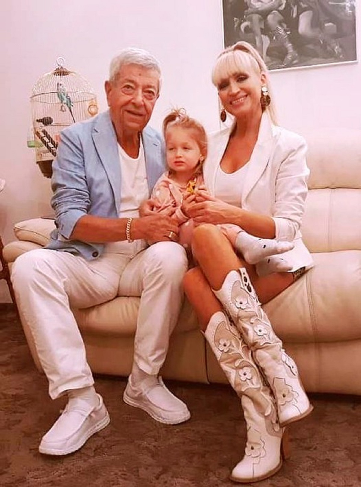 Cu nepoțica Anastasia