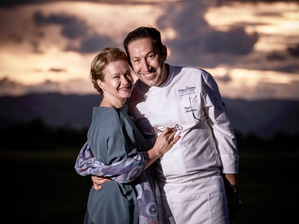 Cu soțul ei, Chef Cezar Munteanu