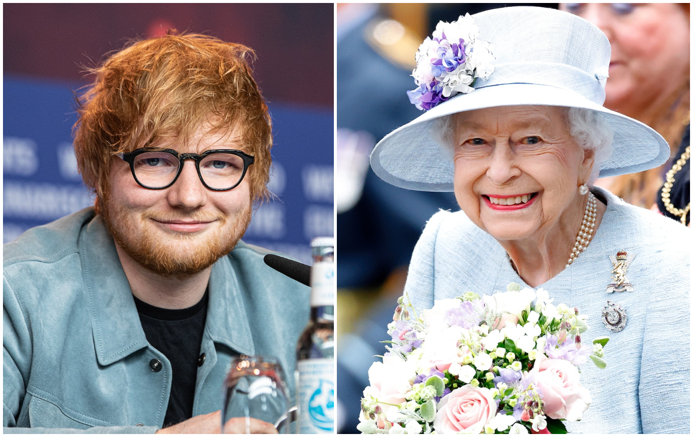 De ce apare Regina Elizabeth zambind in celebra fotografie cu Ed Sheeran. Artistul a dezvaluit in sfarsit motivul