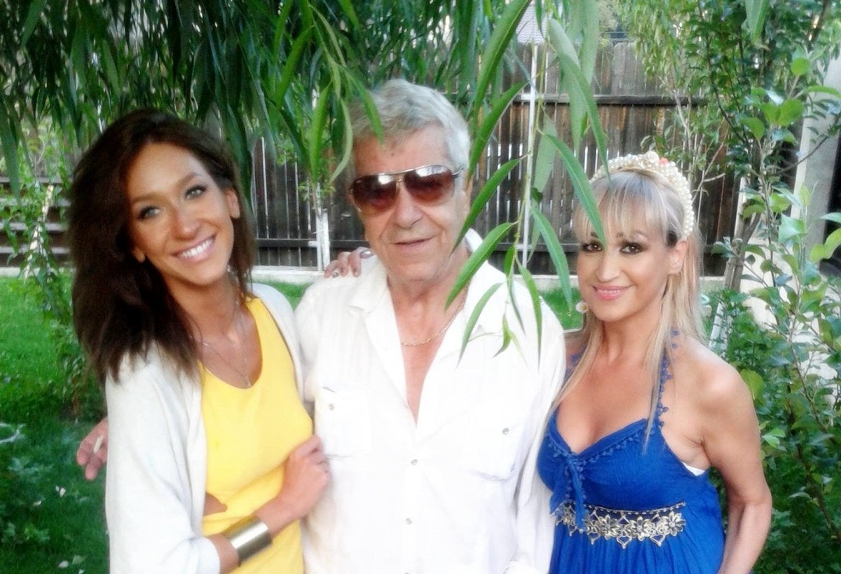 Ion Dichiseanu, alături de Ioana și de Simona