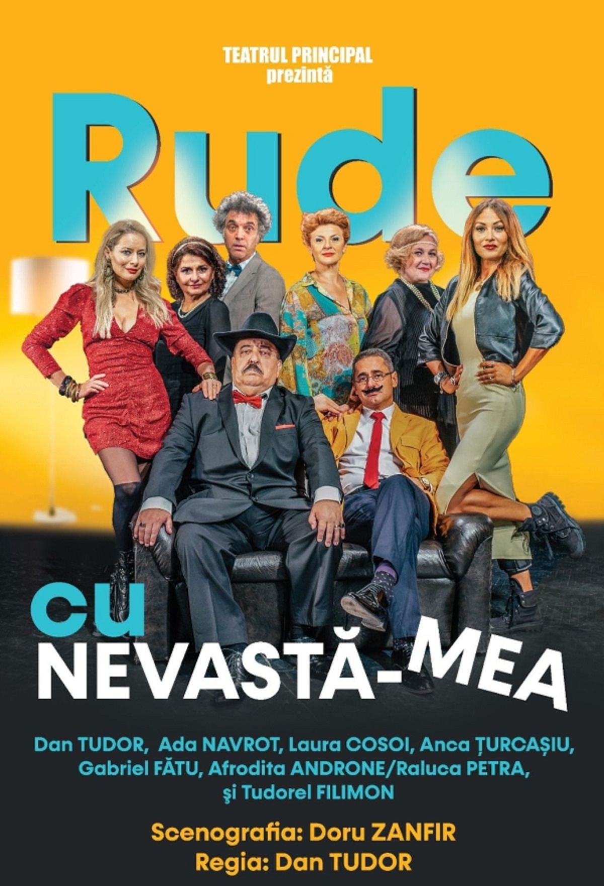 Joacă cu Nea Popa din La bloc în piese de teatru
