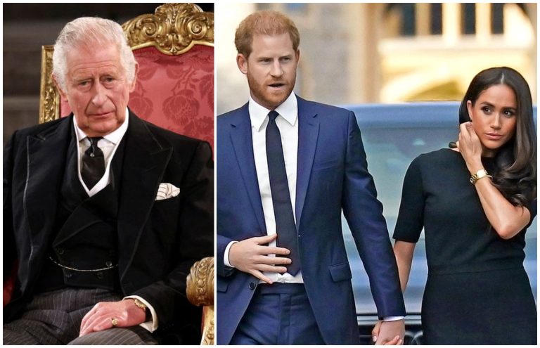 Motivul pentru care regele Charles i-ar putea lăsa pe Harry și Meghan fără titluri regale. Secretul de la Casa Regală s-a aflat