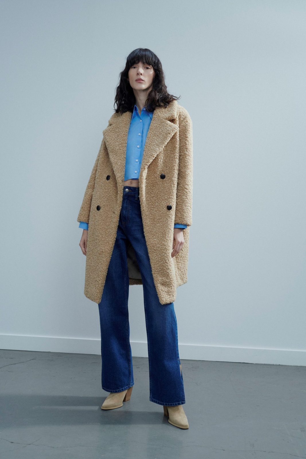 Paltoane tip teddy bear