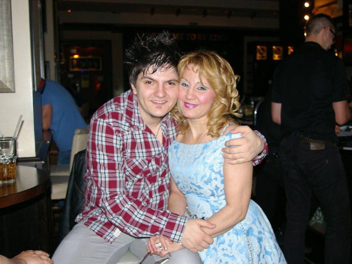 Paula Iorga și fiul ei, Edy Iorga