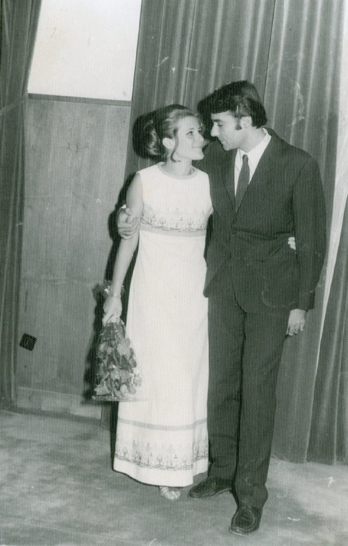 Stela și Florin, în ziua cununiei