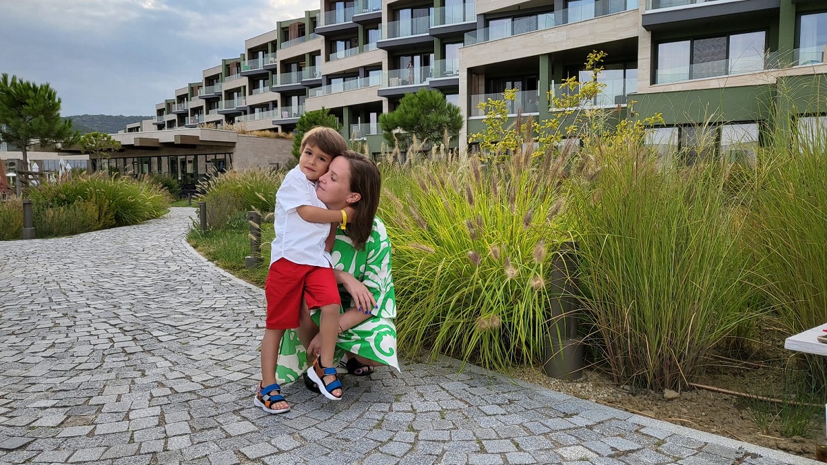 Ioana și fiul ei, Andrei