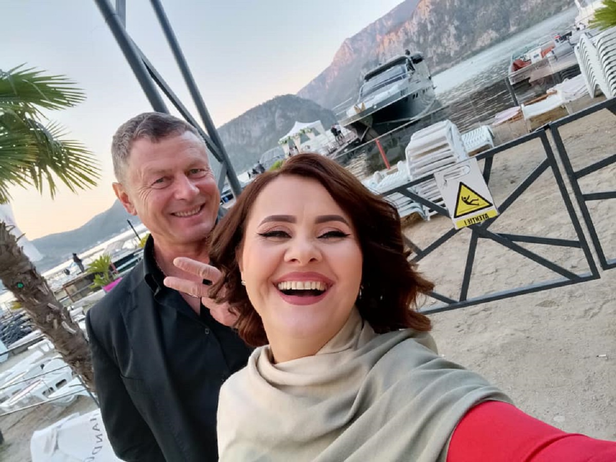Niculina Stoican și soțul ei