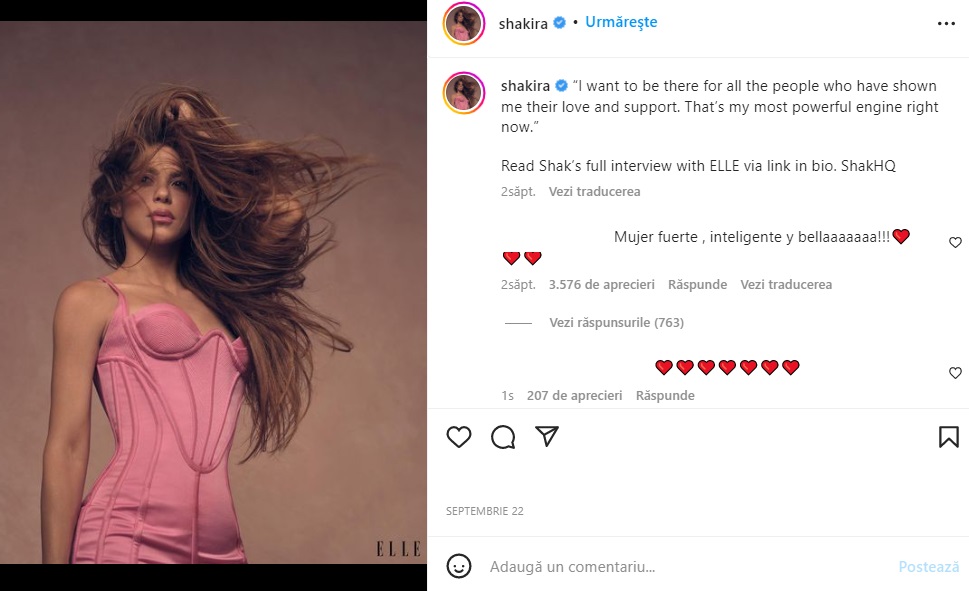 Trucul secret folosit de Shakira pentru o talie de viespe