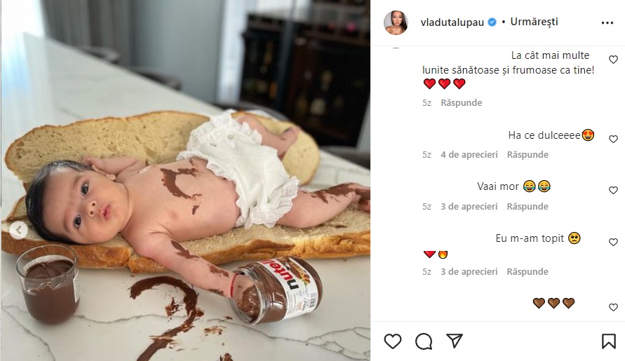 Cum l-a fotografiat Vlăduța Lupău pe fiul ei