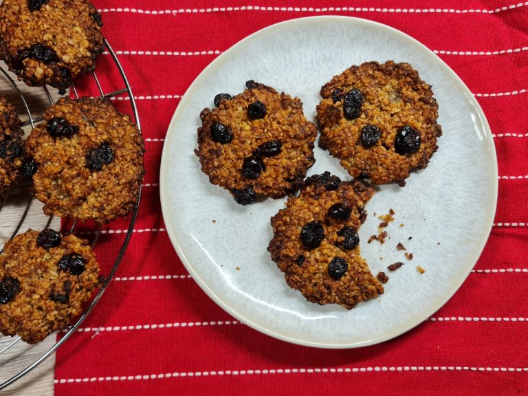 Biscuiți cu ovăz și banane. Rețeta de post din 3 ingrediente