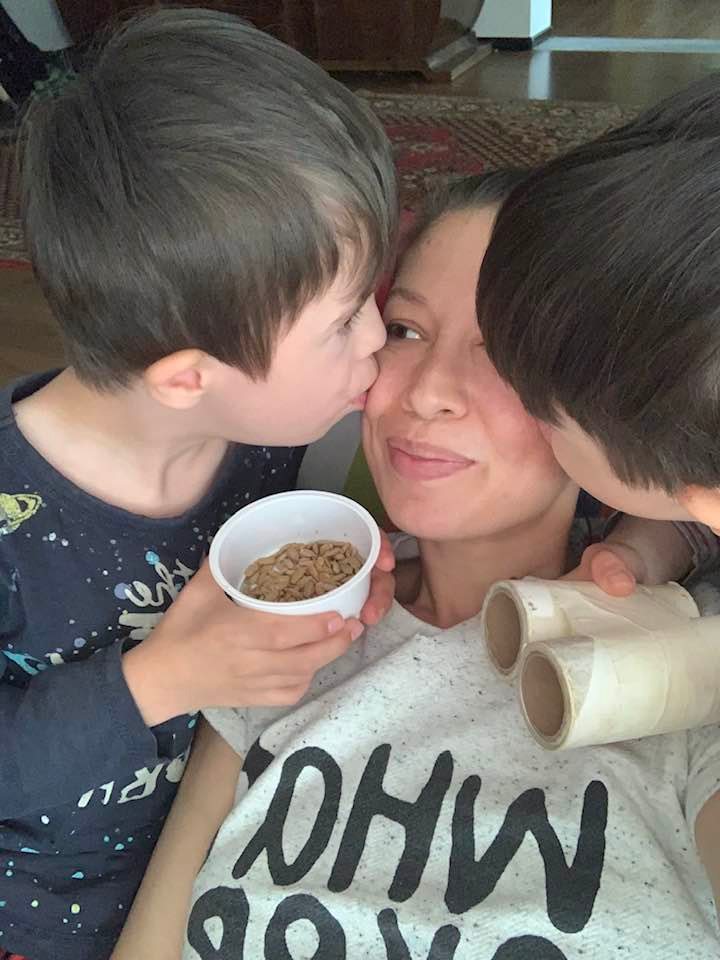 Cristina Balan a luptat sa schimbe sistemul de dragul gemenilor sai