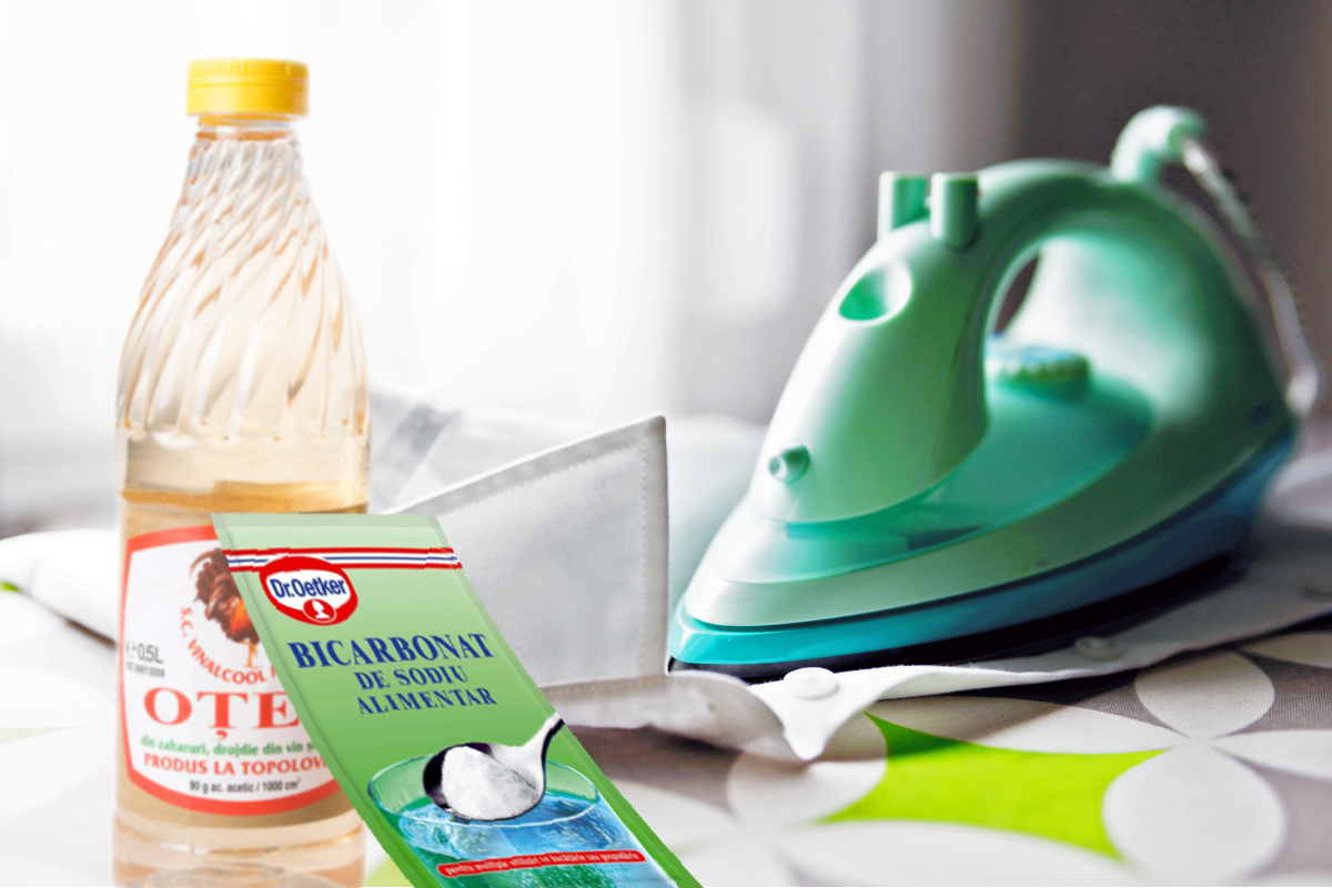 Cu ce se curăță talpa fierului de călcat