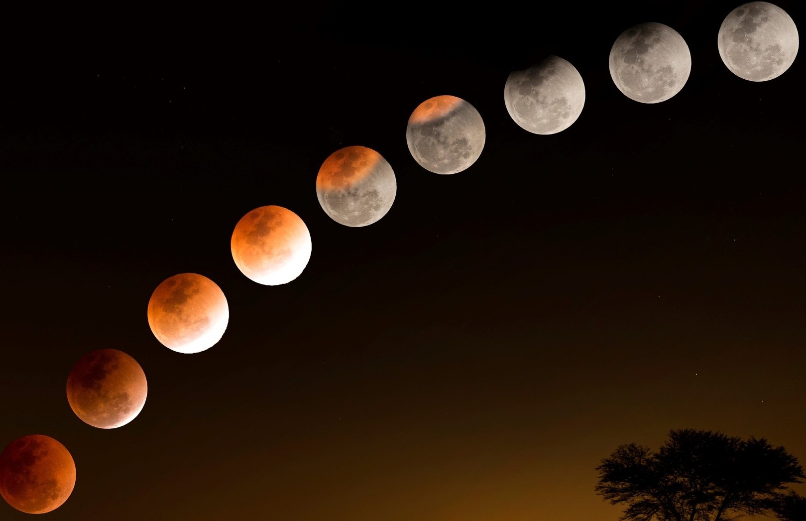 Eclipsa de Lună din noiembrie 2022