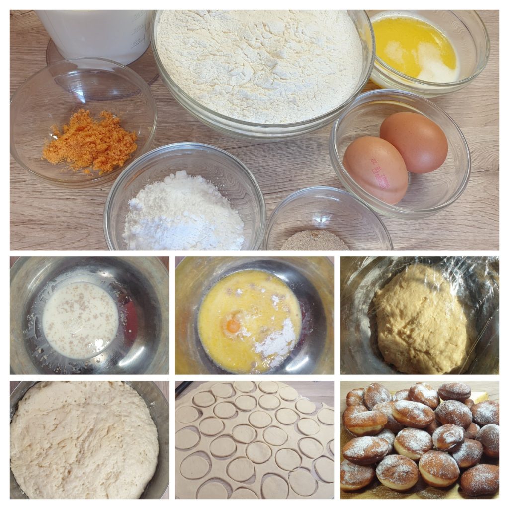 Etape de pregătire Gogoși aerate și pufoase. Foto: Oana Matei/ ego.ro