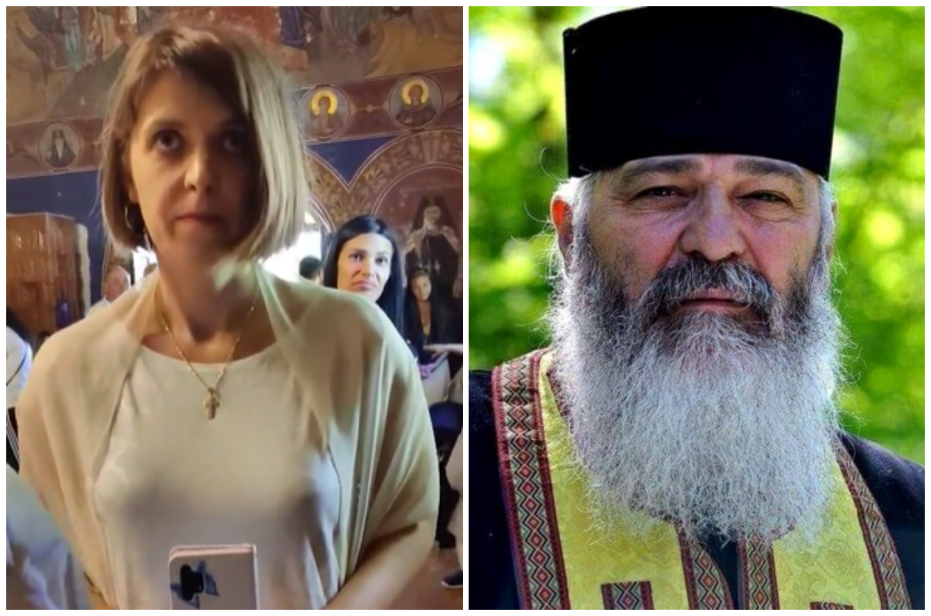 Femeia implicata in incidentul cu parintele Calistrat