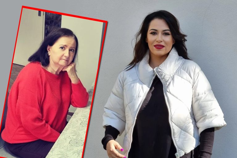 Imaginea emoționantă postată de Oana Roman. Mioara Roman, plimbată de nepoțică în scaun cu rotile