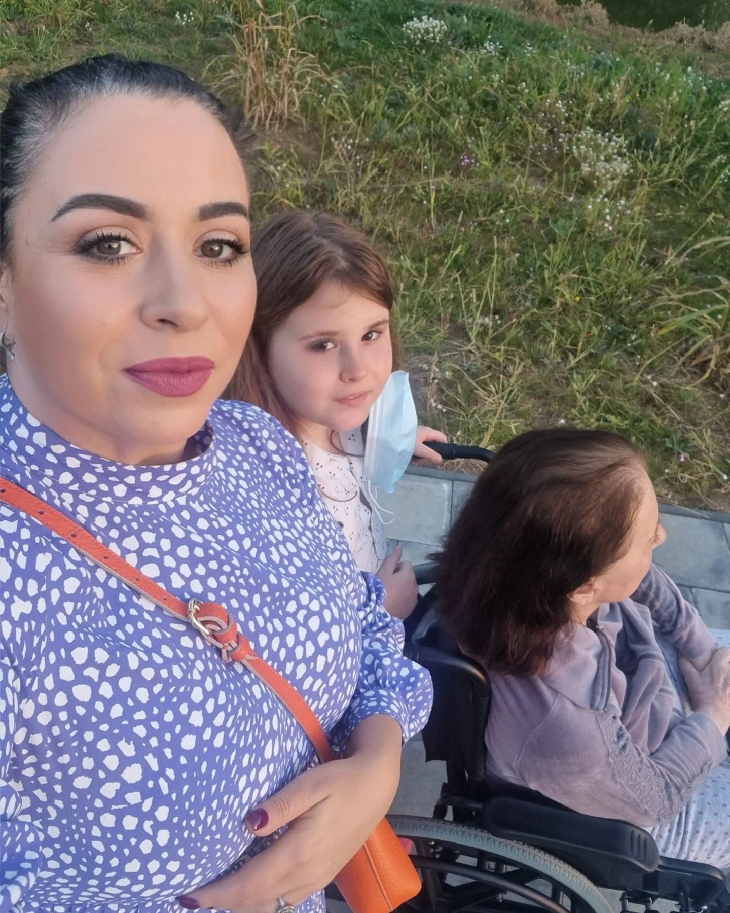 Imaginea emotionanta postata de Oana Roman