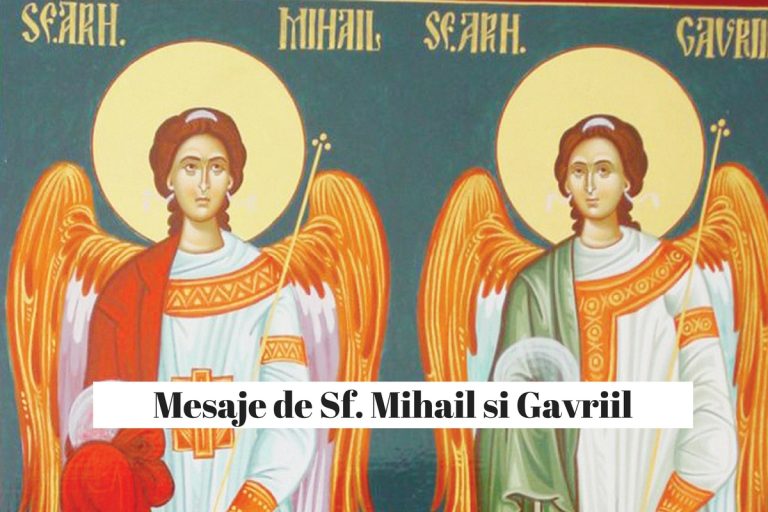 Mesaje și urări pentru Mihai și Mihaela de Sfinții Mihail și Gavriil 2022