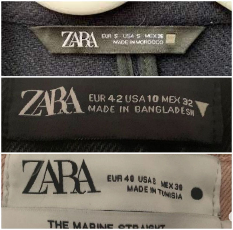Mesajul secret pe care il ascund etichetele hainelor de la Zara