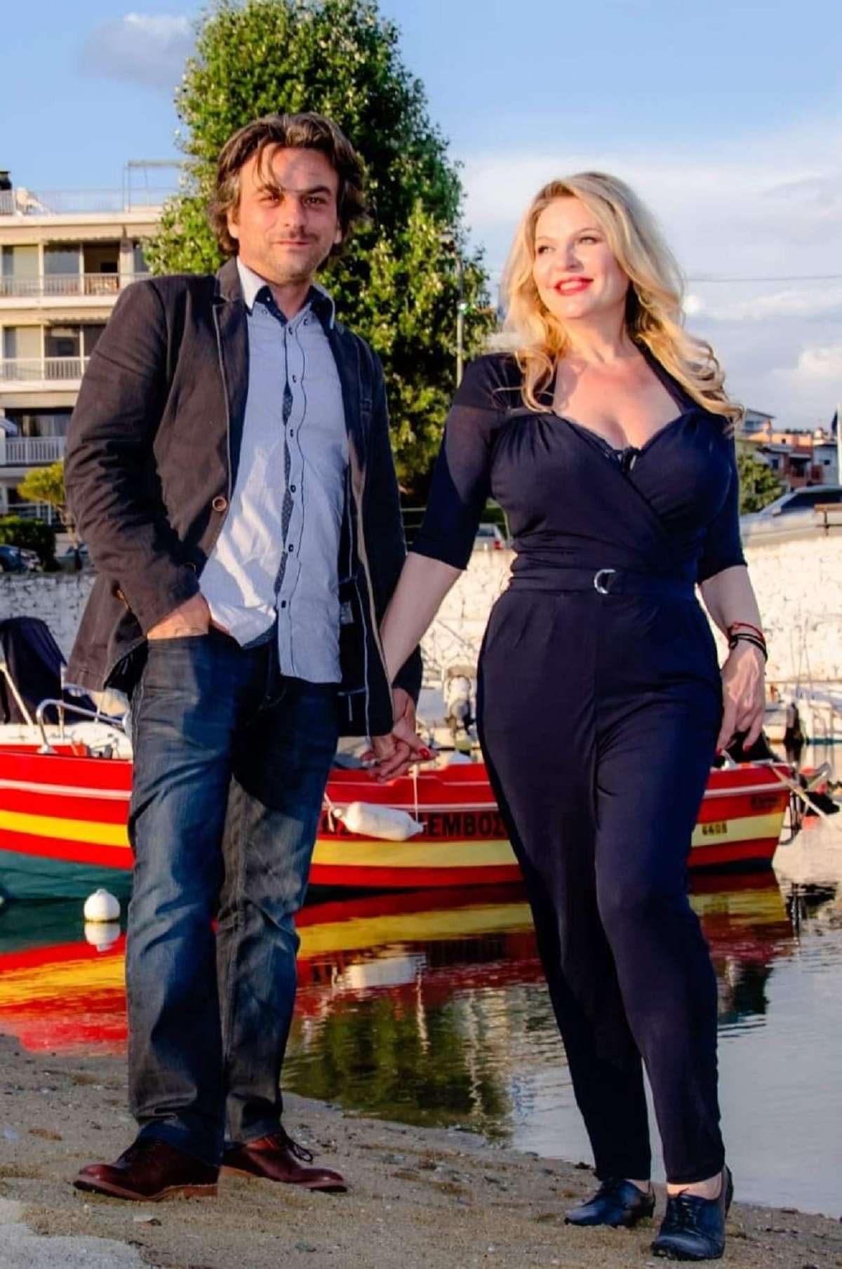 OLga și iubitul ei, Dragoș Zaharia