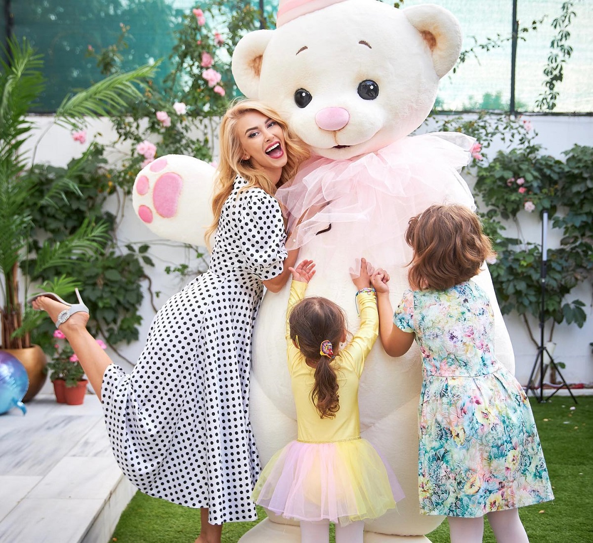 Andreea Bălan și fiicele