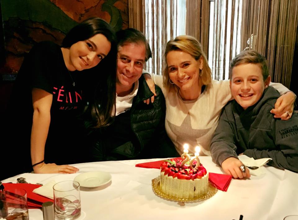 Andreea Esca și familia