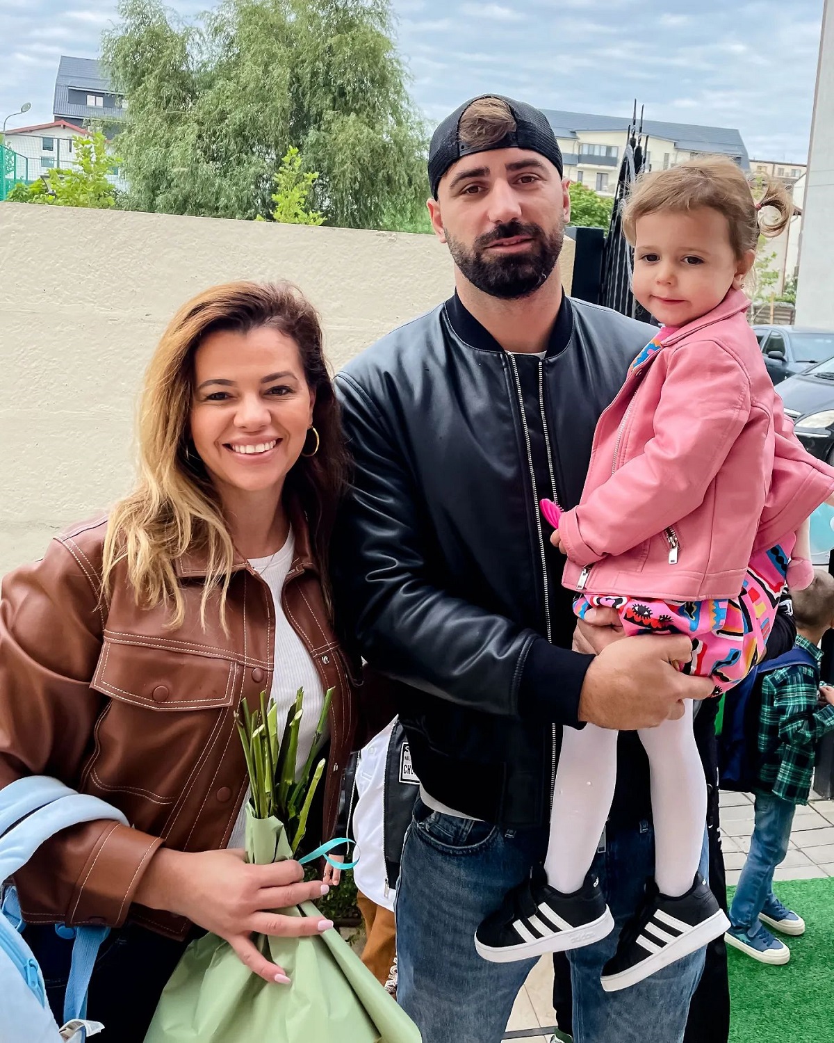 Andrei Stoica și familia