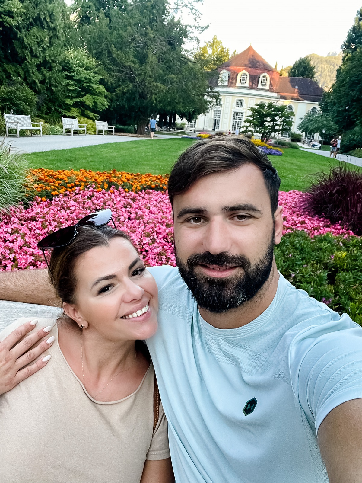 Andrei Stoica și soția