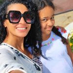 Majda Aboulumosha și fiica ei